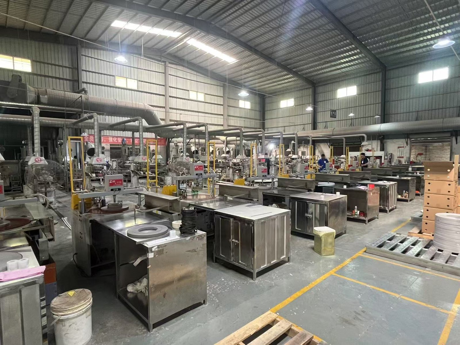 Precision extrusion production line