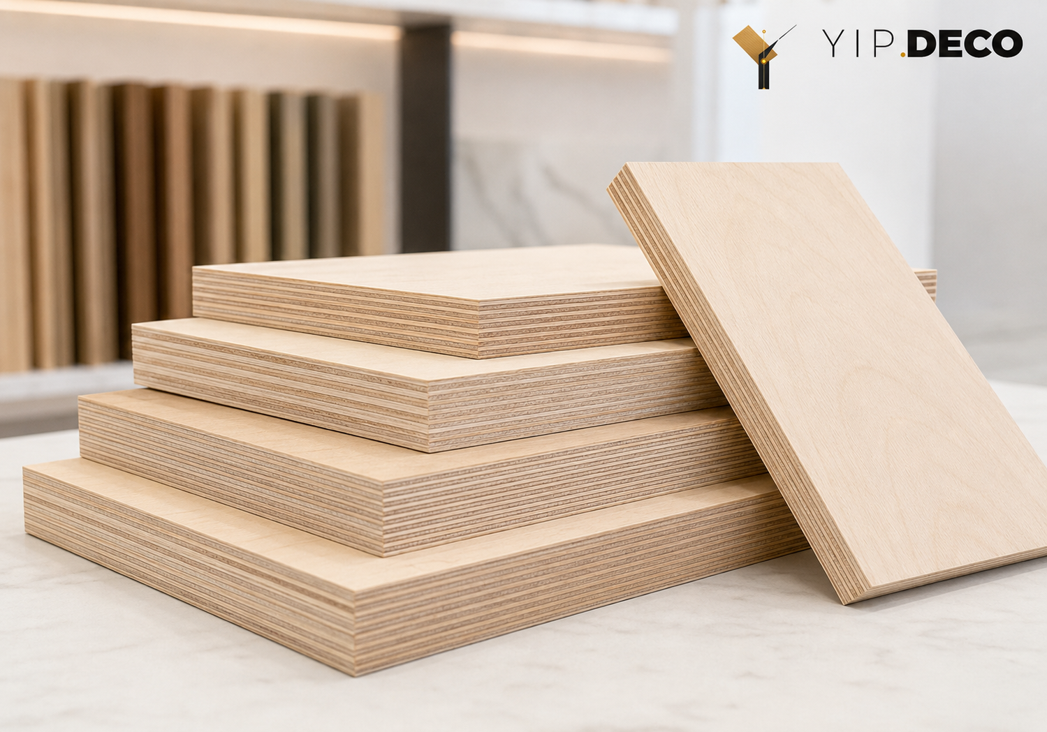 Plywood substrate board