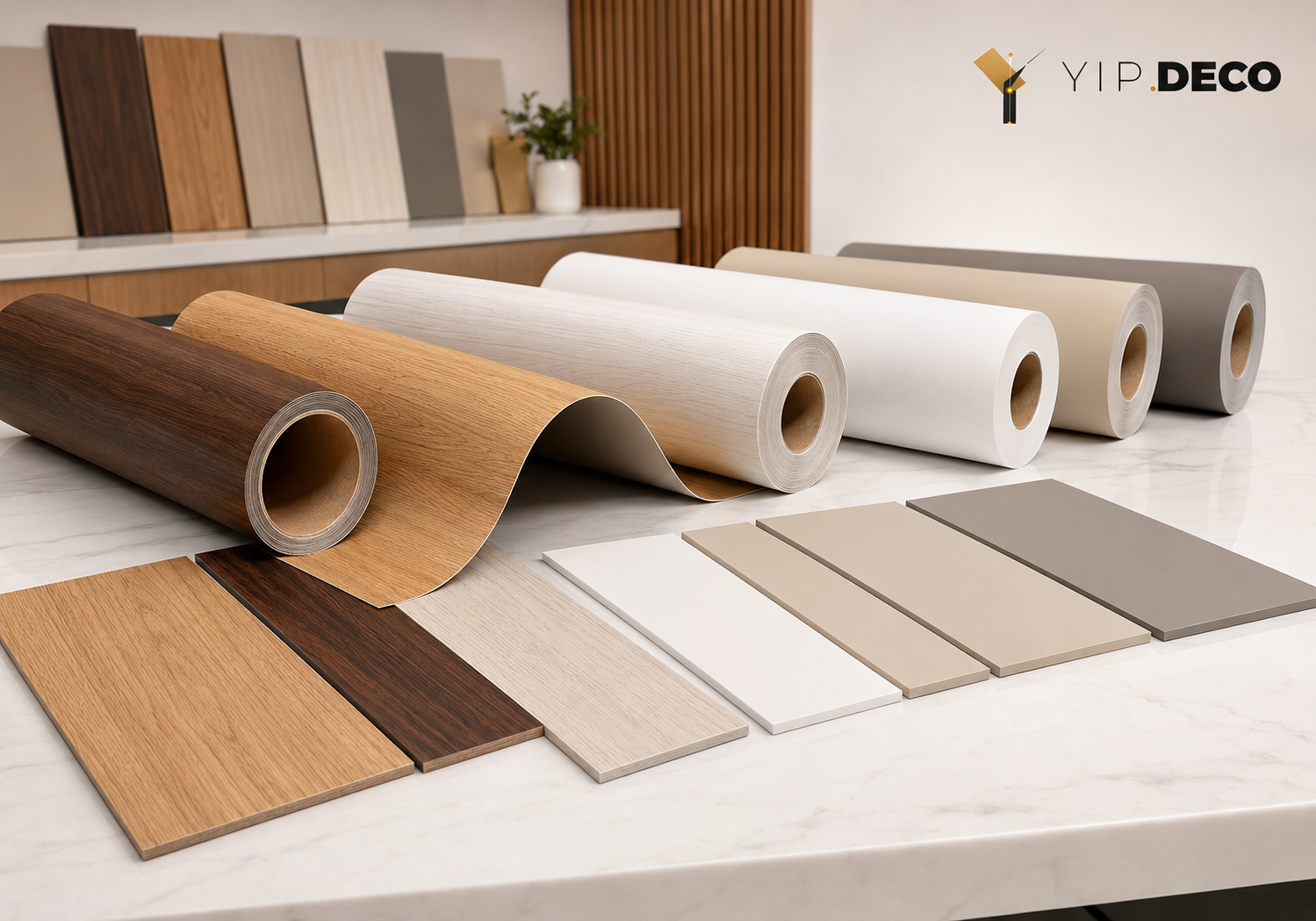 PVC surface finish