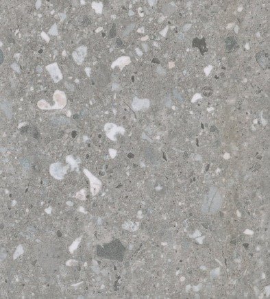 Terrazzo stone-look wall panel finish