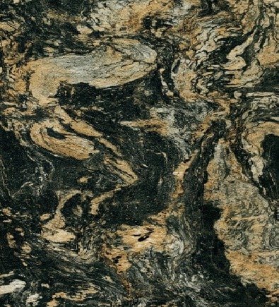 Black and gold marble wall panel finish